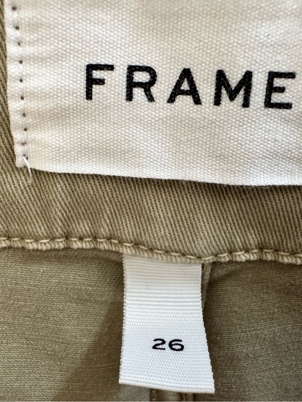 Frame Denim Utility Wide Leg Pants - Picture 3 of 4